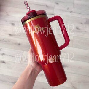 "Scarlet Tinsel" Stanley - Limited Edition Holiday 40oz. Tumbler